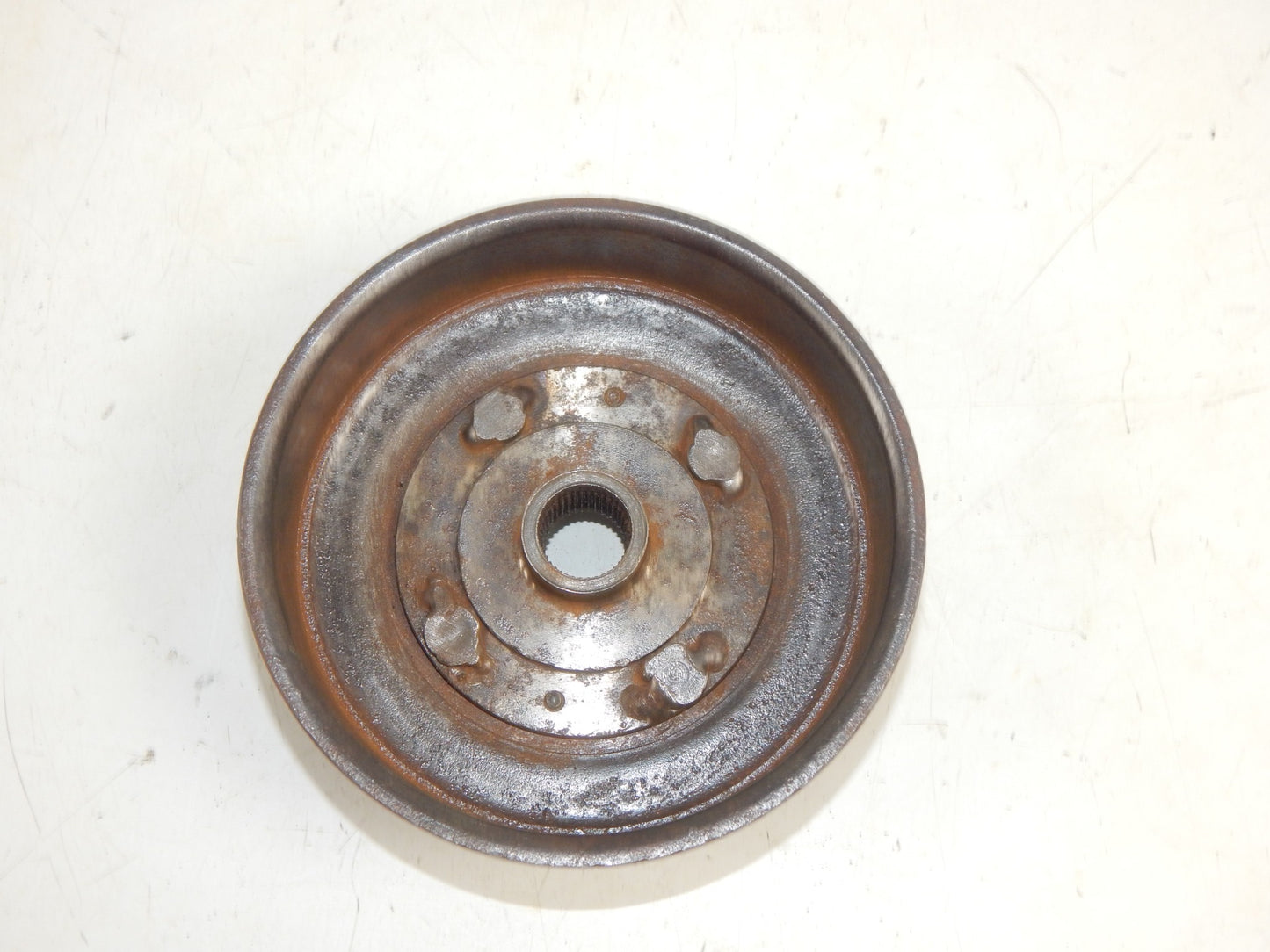 1950's VINTAGE VESPA PIAGGIO 125 REAR WHEEL HUB BRAKE SHOES DRUM SCOOTER - MotoRaider