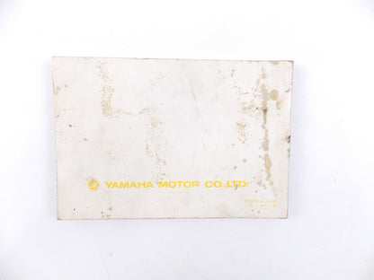 YAMAHA OWNER USER MANUAL BOOK CATALOG 1VJ-28199-80  ENGLISH FRENCH GERMAN - MotoRaider