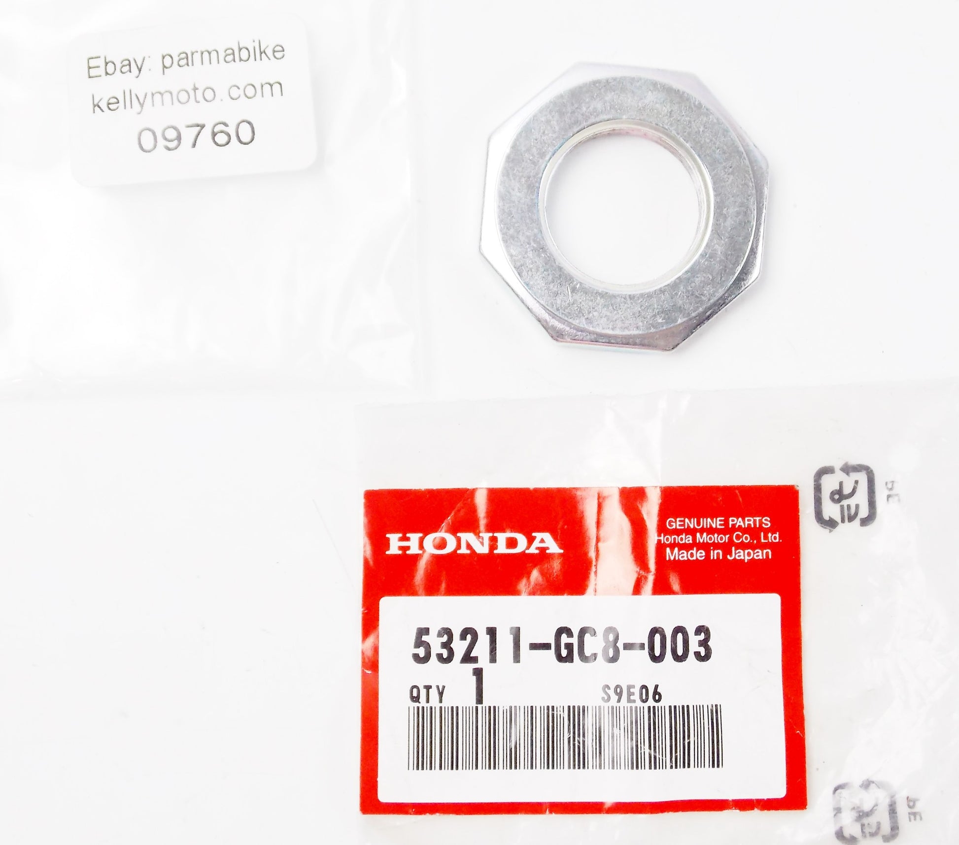 NOS OEM HONDA CH80 1988-08/CH50 2002-05 RACE STEERING TOP CONE 53211-GC8-003 - MotoRaider