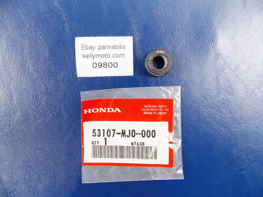 NOS OEM 1985-2016 HONDA VF1000 NT650  HANDLE WEIGHT RUBBER B  53107-MJ0-000 - MotoRaider