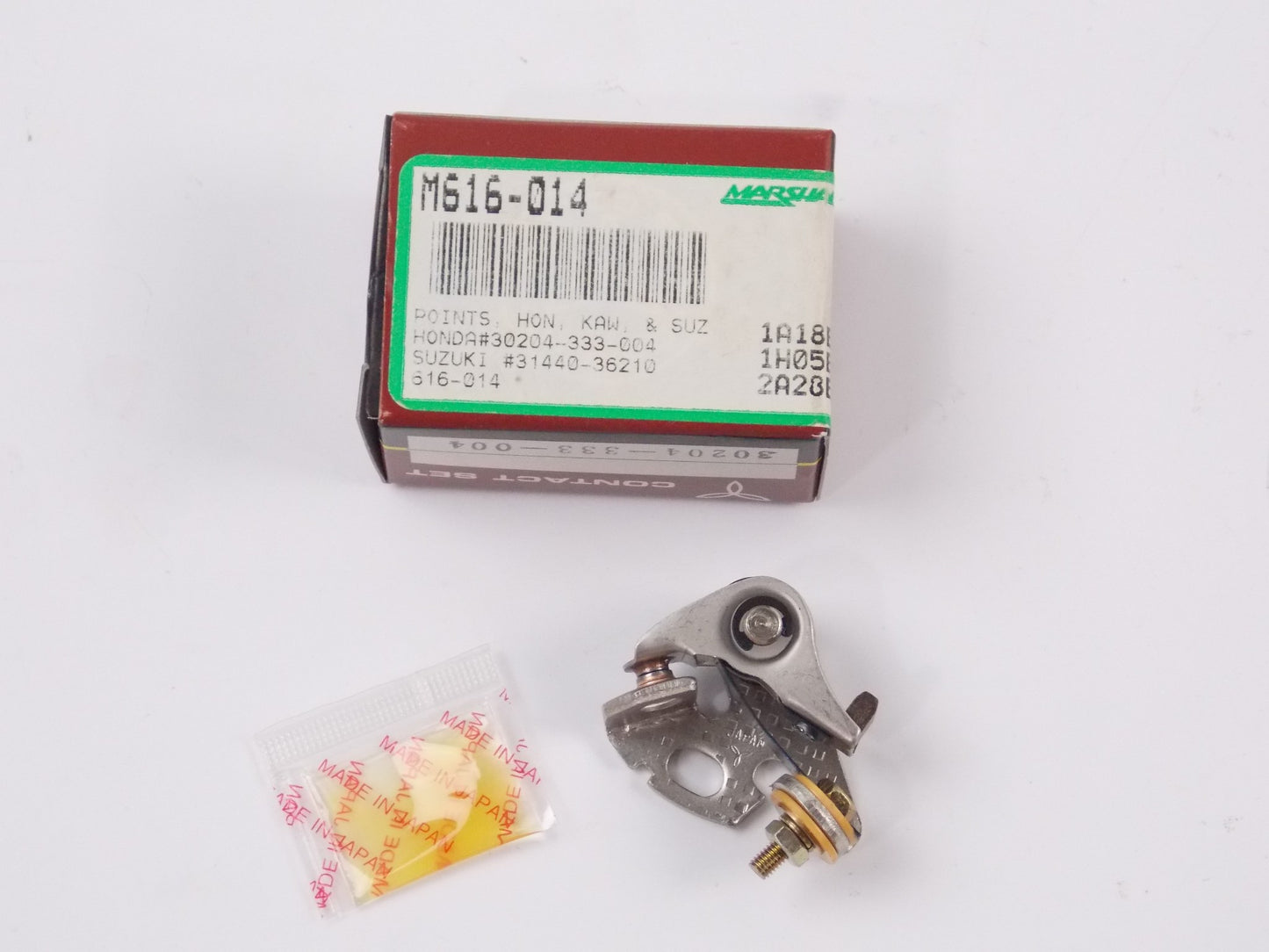 DAIICHI IGNITION CONTACT POINTS HONDA 30204-333-004  SUZUKI  31440-36210 - MotoRaider