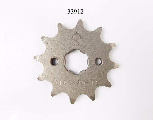 JT SPROCKETS HONDA STEEL FRONT SPROCKET 12T JTF1324-12 | 33912 JP - MotoRaider