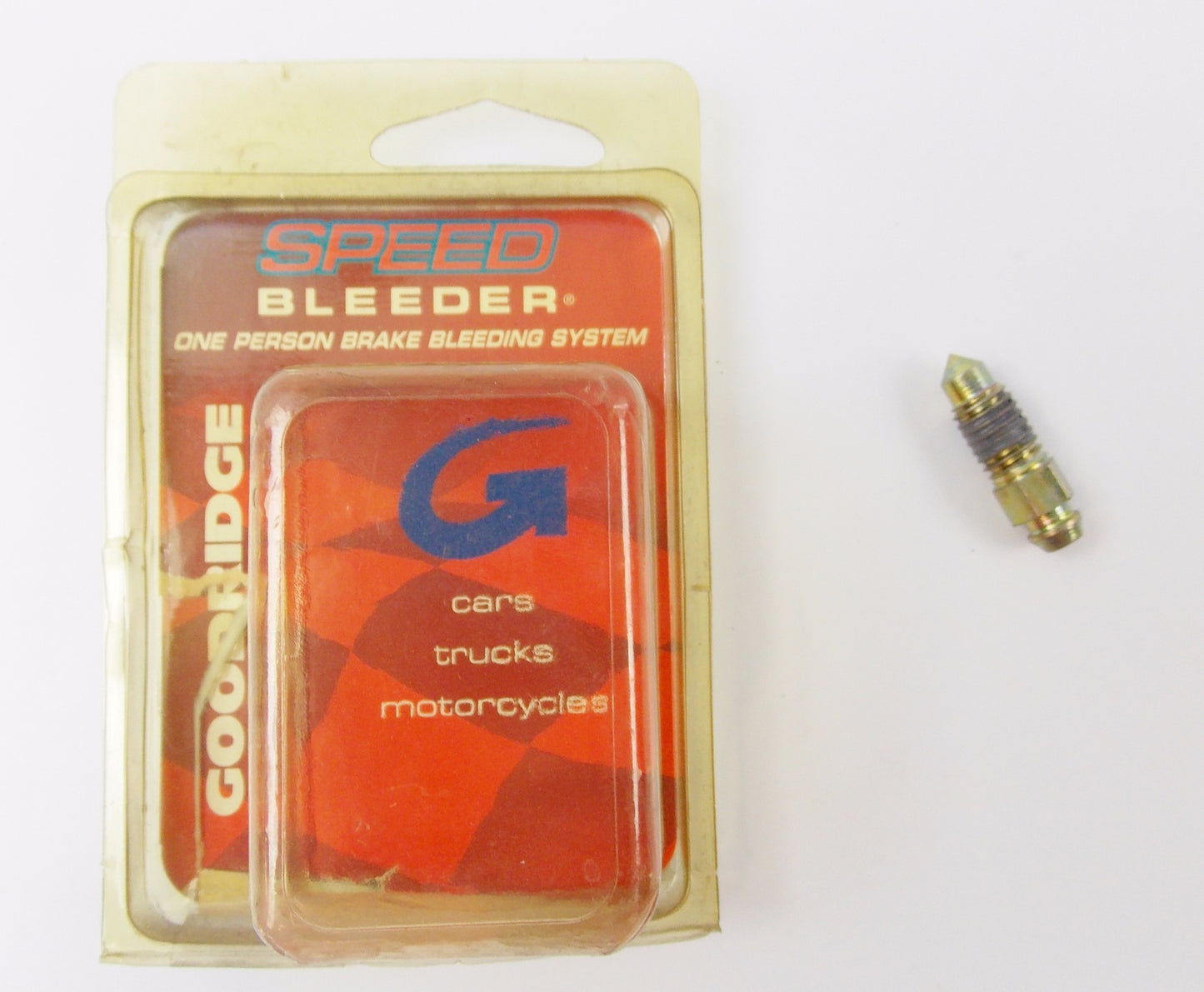 GOODRIDGE SPEED BLEEDER - (8mm x 1.25) HONDA YAMAHA SUZUKI KAWASAKI BMW 03-6080 - MotoRaider