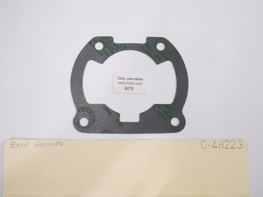 NOS OEM CAGIVA 1987-88 WMX 250 CROSS CYLINDER BASE GASKET 0.6 mm C-48223 48223/6 - MotoRaider