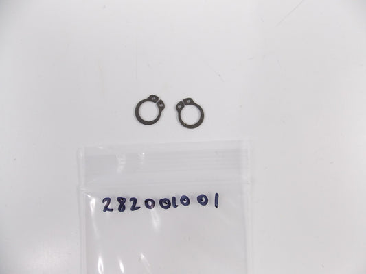 NOS OEM HUSQVARNA SET OF 2ELASTIC WASHER CLIPS 282001001 - MotoRaider