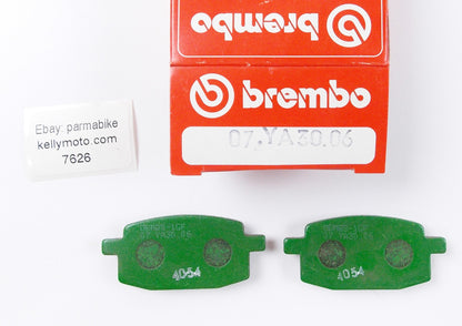 NOS OEM BREMBO PAIR BRAKE PADS CARBON CERAMIC BETA/MALAGUTI/YAMAHA 07YA3006 - MotoRaider