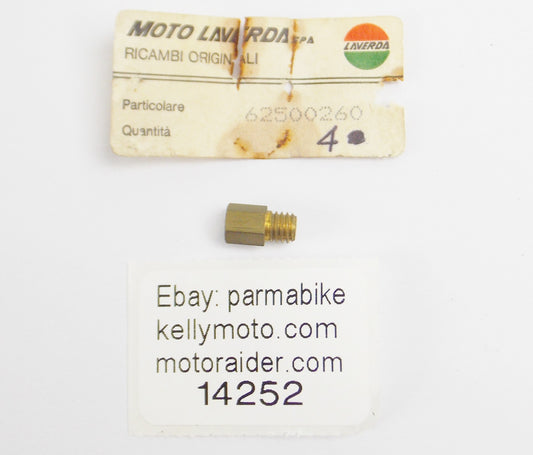 OEM LAVERDA ZUNDAPP LZ 125 CARBURETOR MAIN JET 110 62500260 | 62 500 260 - MotoRaider