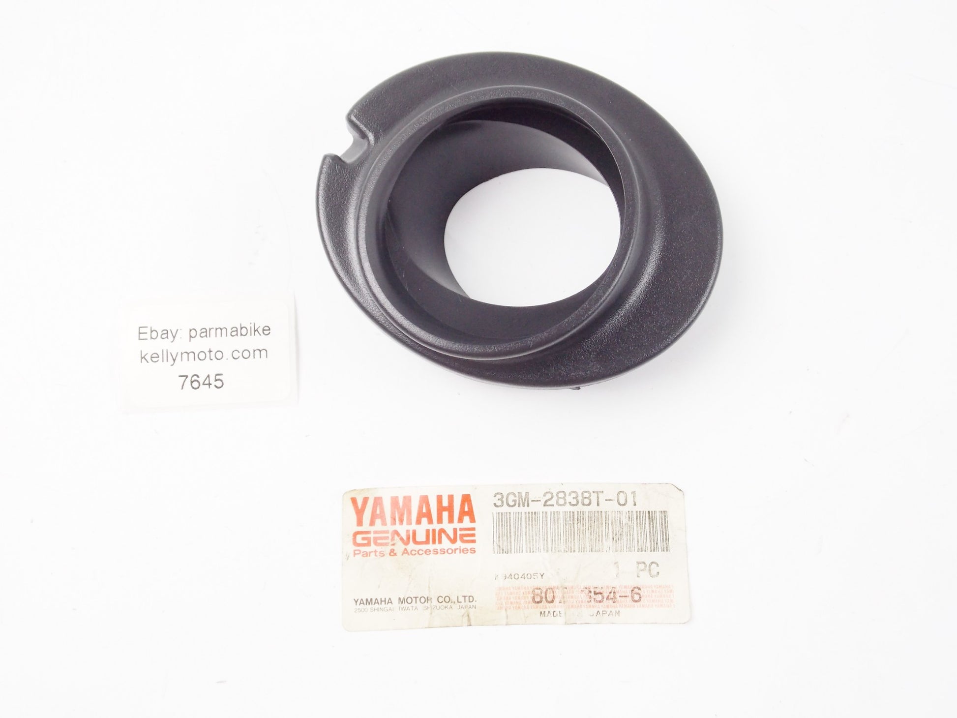 NOS OEM 1989-1995 YAMAHA FZ1000 DUCT RUBBER JOINT CONNECTOR 3 3GM-2838T-01 - MotoRaider