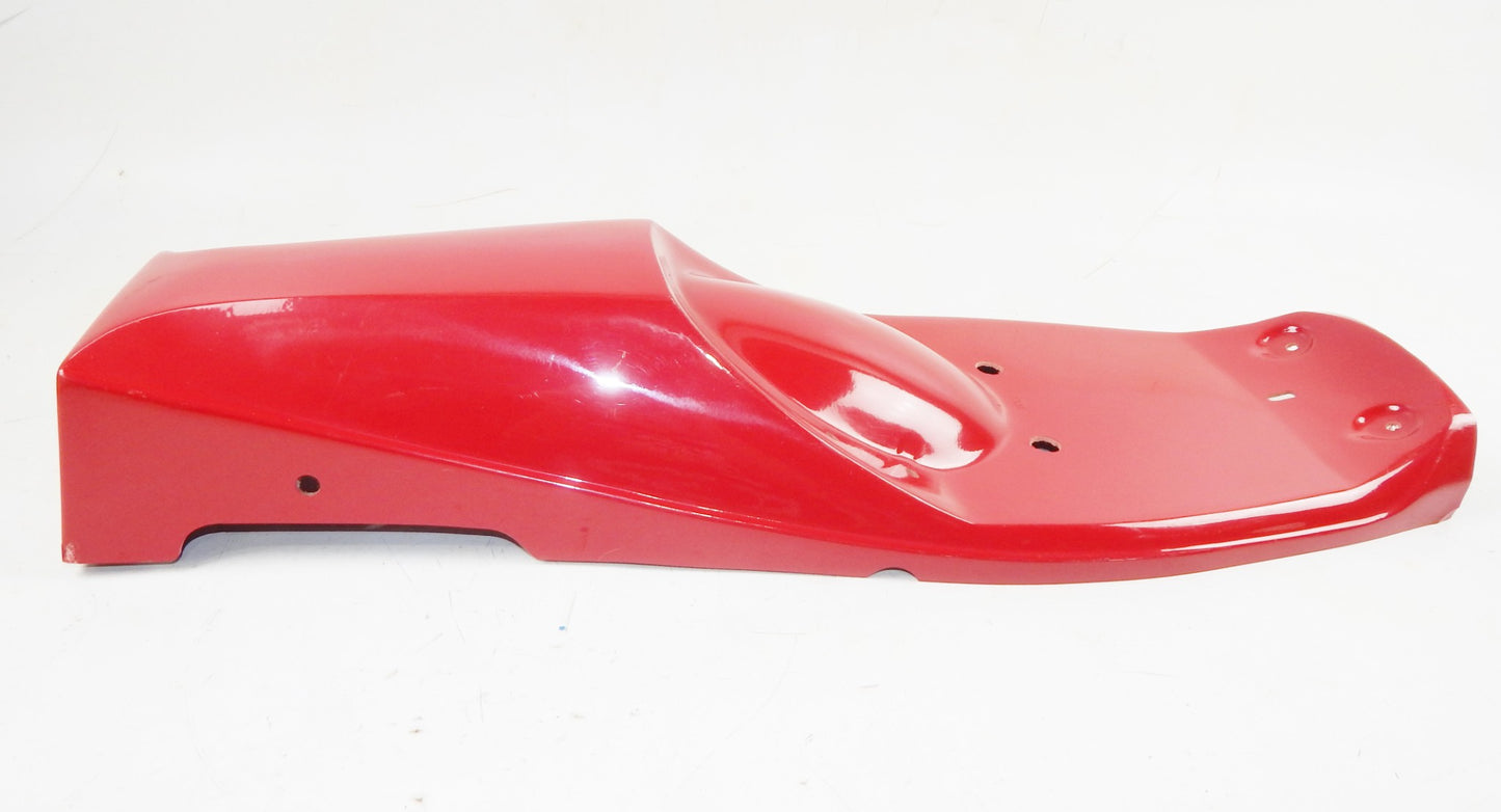 1970's REAR FENDER TAIL SECTION SEAT FIBERGLASS RED RICKMAN ZUNDAPP 125 ENDURO - MotoRaider