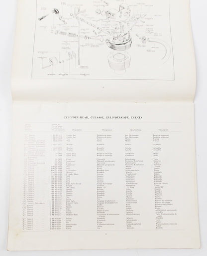 1960's BSA SPARE PARTS CATALOG C15-FT-FS-FSR-101 TRIALS SCRAMBLES PASTORAL 5120 - MotoRaider