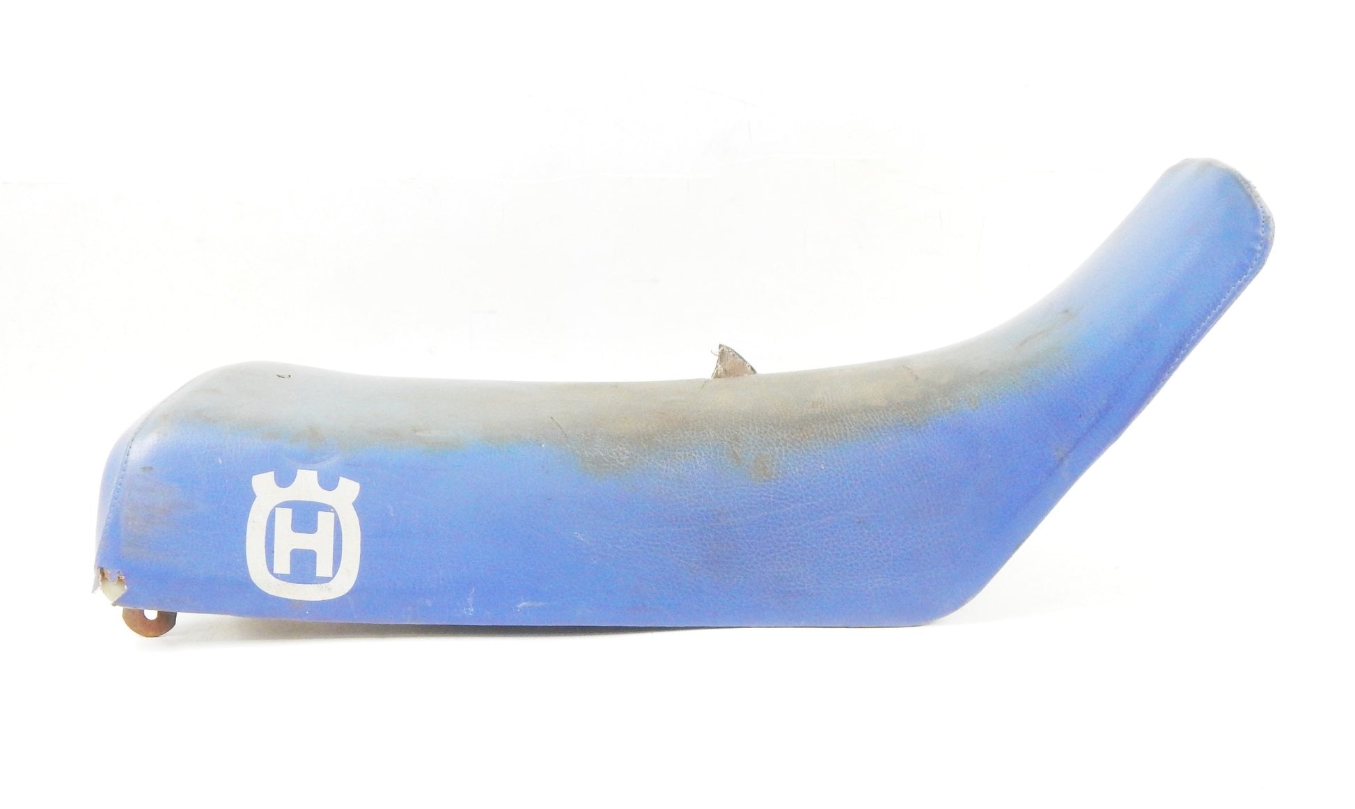 1985-1986 HUSQVARNA 125 240 250 CR WRX XC 400 WRX FOAM SADDLE SEAT BLUE VINTAGE - MotoRaider