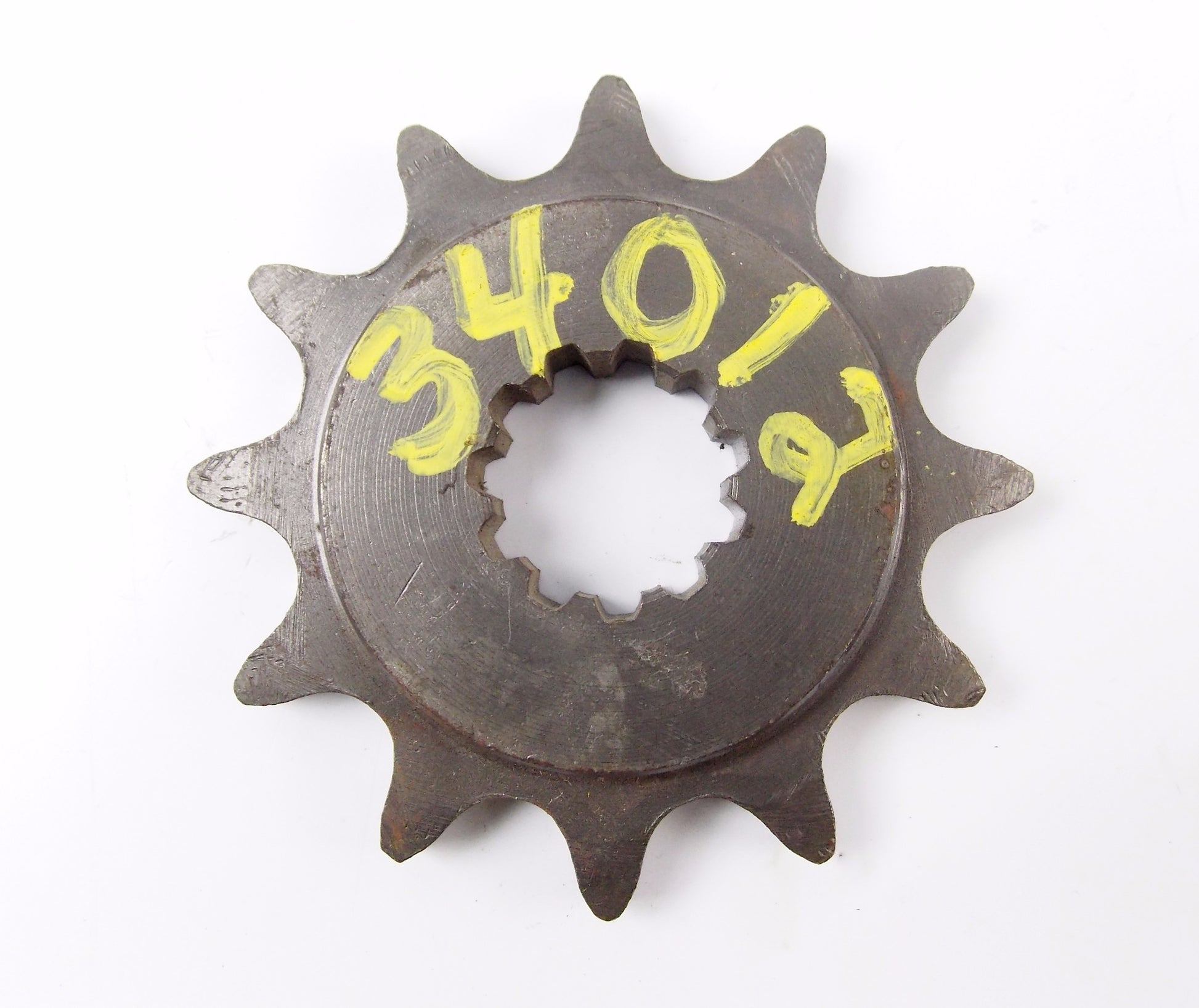 STEEL FRONT SPROCKET 12T HONDA YAMAHA KAWASAKI 34012 - MotoRaider