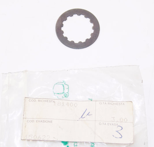 OEM CAGIVA MORINI 125 KJ COGUARO KANGURO DART 350 MAIN SHAFT TOOTH WASHER 150622 - MotoRaider