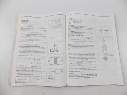 10/1988 SERVICE MANUAL CATALOG BOOK SUZUKI GSX750F ENGLISH 99500-37060-01E - MotoRaider