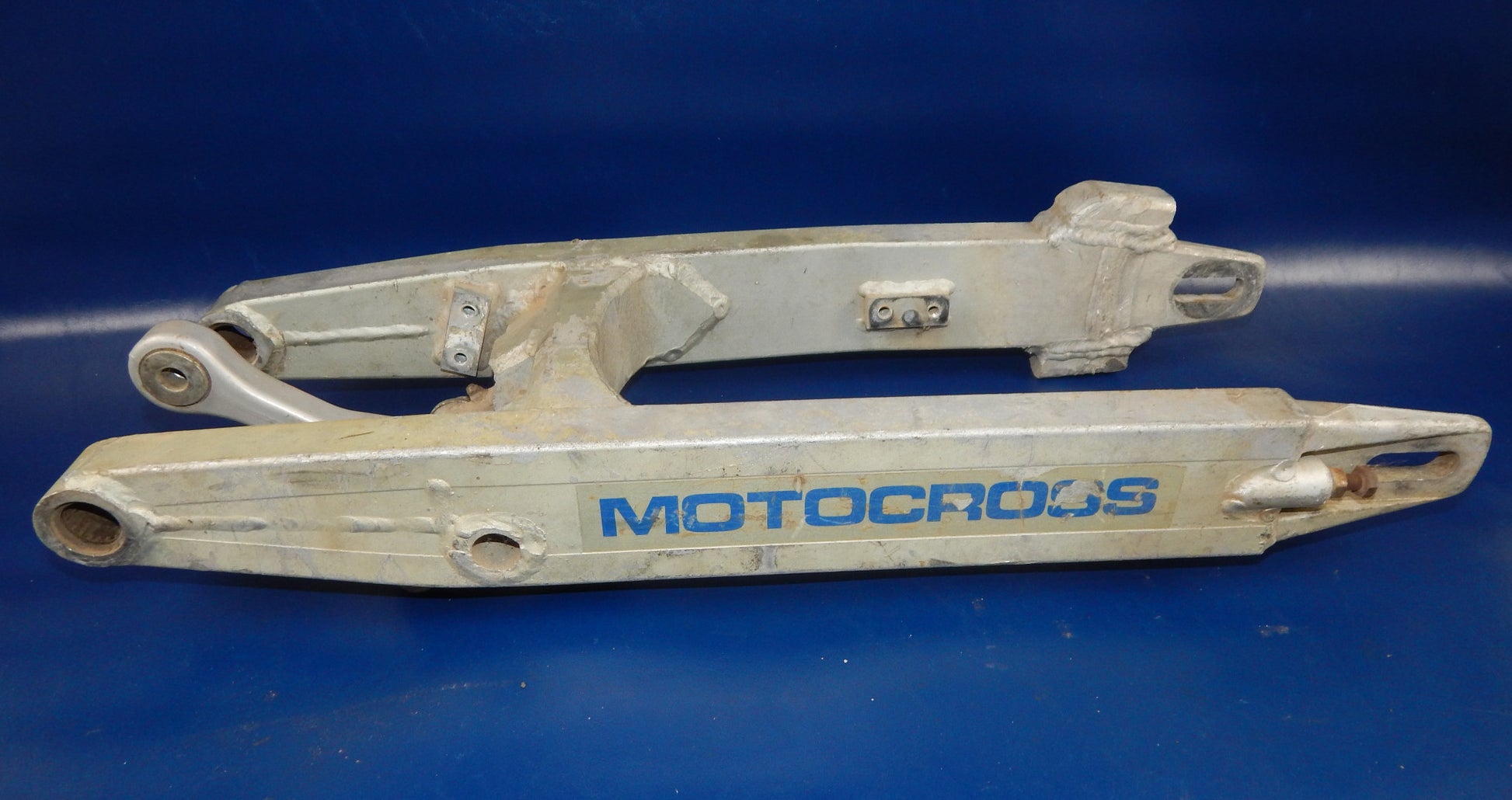 1980's HUSQVARNA MOTOCROSS FRAME CHASSIS ALUMINUM SWING ARM+REAR SHOCK LINKAGE - MotoRaider