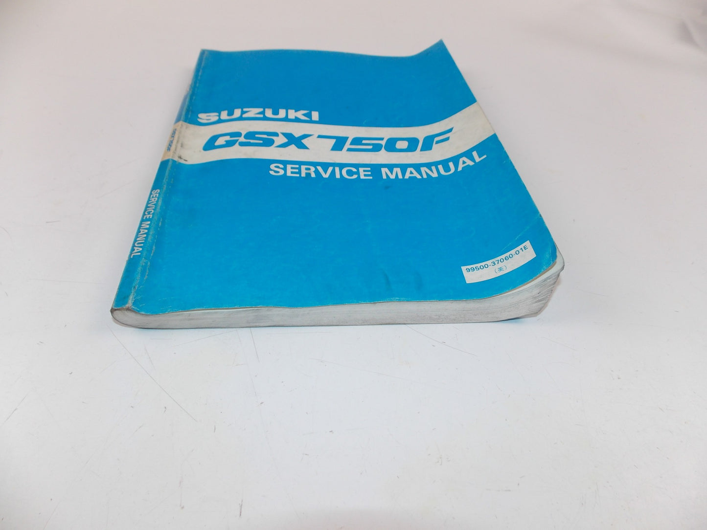 10/1988 SERVICE MANUAL CATALOG BOOK SUZUKI GSX750F ENGLISH 99500-37060-01E - MotoRaider