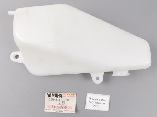 NOS OEM 1991-1995 YAMAHA FZR1000  RECOVERY TANK  3GM-21871-50 - MotoRaider