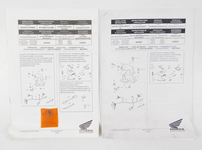 NOS OEM 2002-2003 HONDA CB900 HORNET SECURITY SYSTEM KIT 08E55-MCZ-800A - MotoRaider