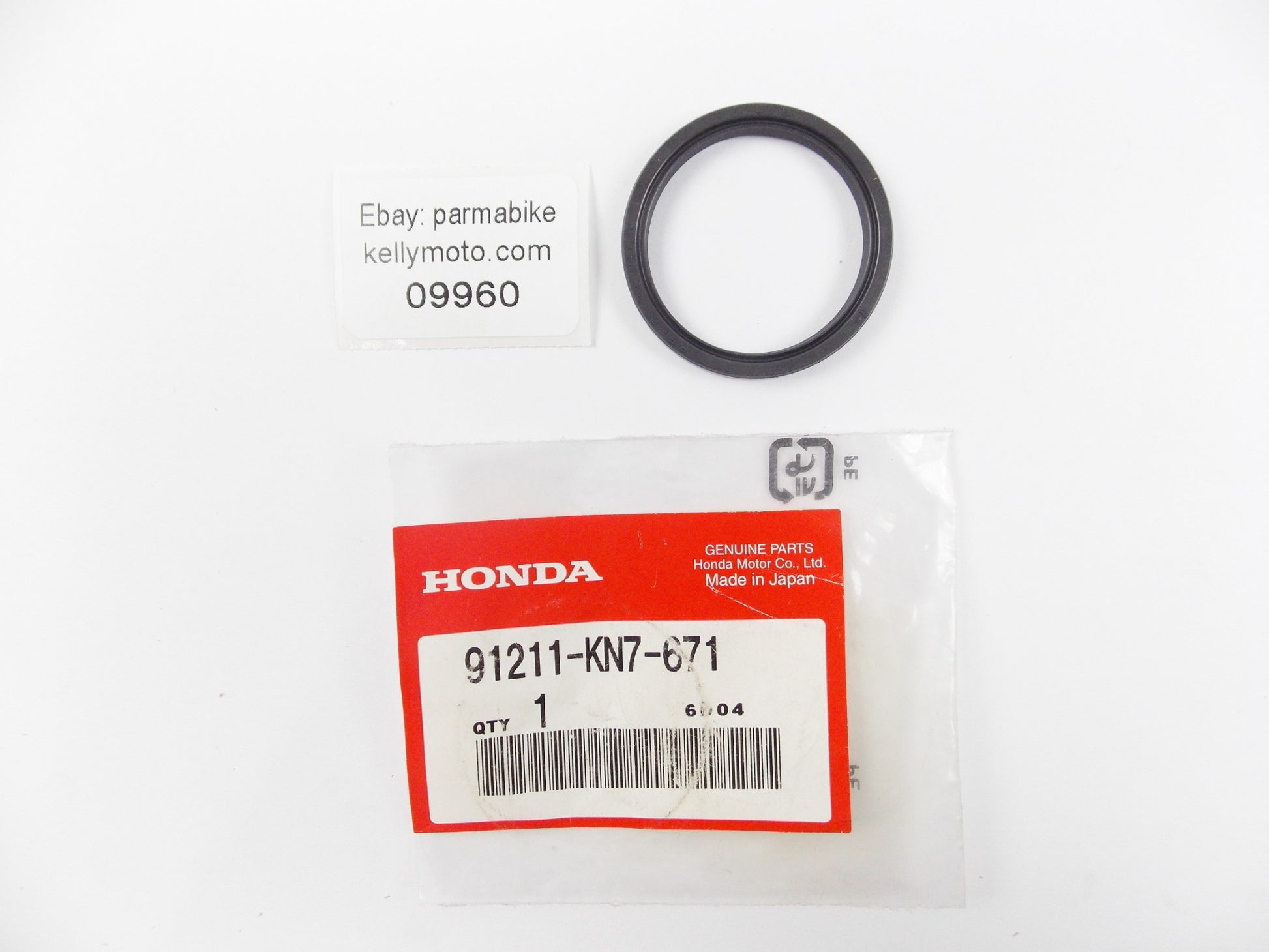 OEM HONDA 1984 CH125 1984-1987 CH150 SEAL, DRIVEN FACE (34X41X4) 91211-KN7-671 - MotoRaider