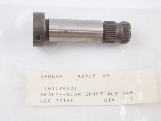 NOS OEM HUSQVARNA HUSKY TE TC WR CR XC TX 250 400 GEARBOX SHIFT SHAFT 161174601 - MotoRaider