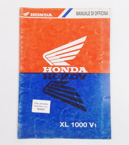 HONDA XL 1000 V1 WORKSHOP MANUAL REPAIR BOOK ITALIAN - MotoRaider