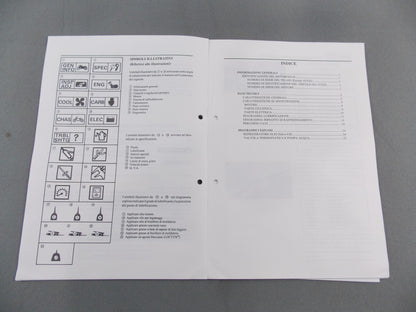 YAMAHA 1991 FZR500 FZR600 (B) SERVICE INFORMATION MANUAL BOOK ITALIAN 3HE-SI3 - MotoRaider