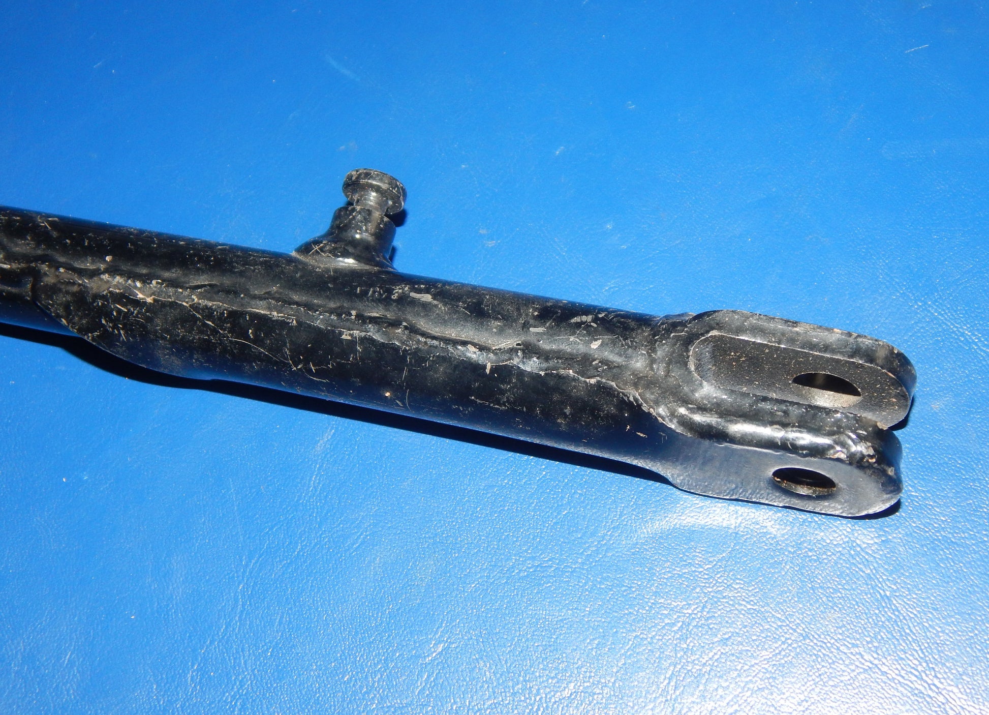 VINTAGE MOTORCYCLE FRAME CHASSIS SIDE KICK STAND BMW HUSQVARNA TRIUMPH L=13 - MotoRaider