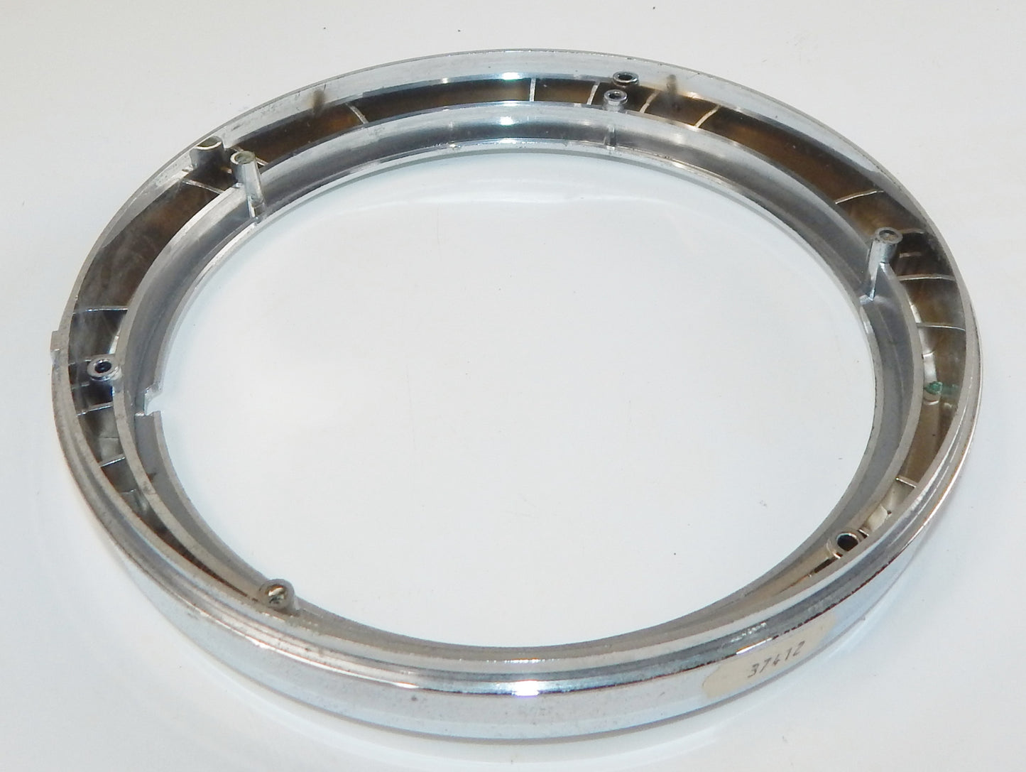 OEM CAGIVA 1984 ALETTA ELECTRA HEADLIGHT RING BEZEL TRIM 800037412 CEV 41028 - MotoRaider