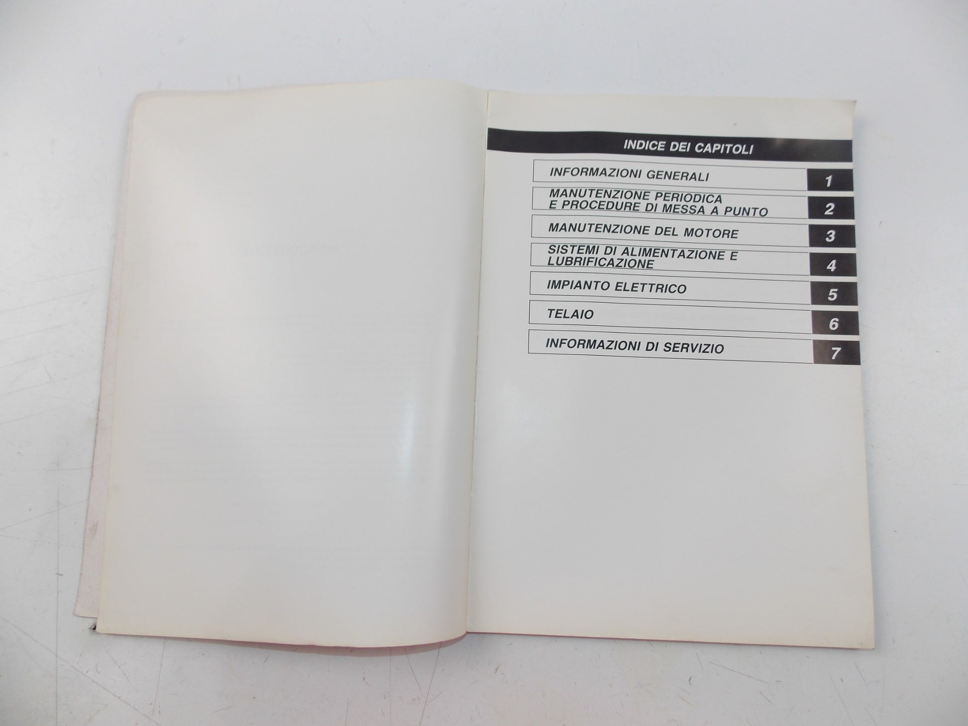 11/1990 SERVICE MANUAL CATALOG BOOK SUZUKI SCOOTER CP50 ITALIAN 99500-10240-034 - MotoRaider