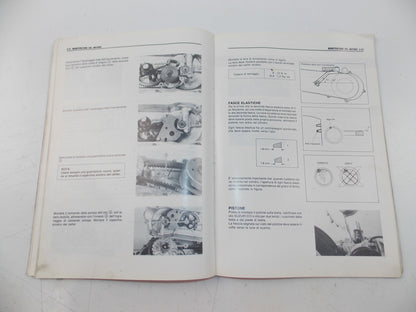 11/1990 SERVICE MANUAL CATALOG BOOK SUZUKI SCOOTER CP50 ITALIAN 99500-10240-034 - MotoRaider