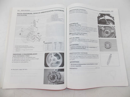 04/2000 SERVICE MANUAL MAINTENANCE BOOK SUZUKI UF50 ITALIAN 99500-10490-01B - MotoRaider