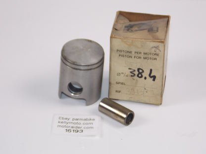 NOS ASSO WERKE BETA 25-7300 PISTON 38.4MM + 14MM PIN VINTAGE ITALY 16193 - MotoRaider