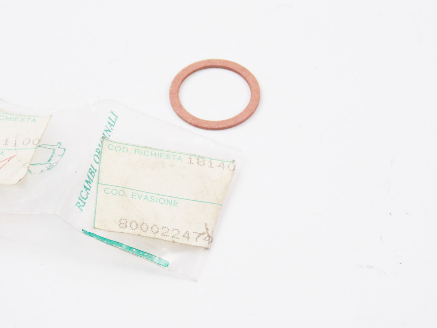 NOS OEM CAGIVA 1980 1981 1982 SST 250 / 350 CARBURETOR GASKET SEAL 800022474 - MotoRaider