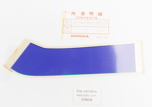 OEM HONDA 2011 XRV750 STRIPE BLUE LEFT SIDE COVER 87166-MV1-300ZD - MotoRaider