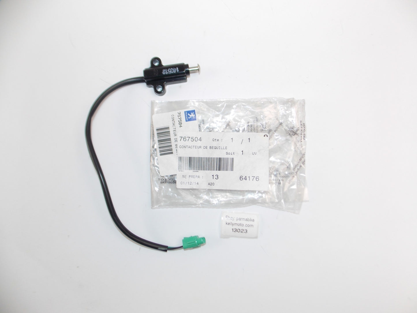 OEM PEUGEOT SCOOTER 2007-13 SATELIS 500 X ELECTRIC STAND SHUT OFF SWITCH 767504 - MotoRaider