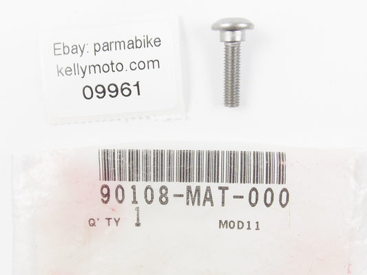 OEM HONDA 2004-2007 CBR1000 1997-2003 CBR1100 SCREW, PAN (5X21) 90108-MAT-000 - MotoRaider