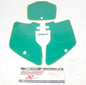 PRECUT BACKGROUND PANEL NUMBER STICKERS GREEN KAWASAKI 1996-97 KX125 250 N05-179 - MotoRaider