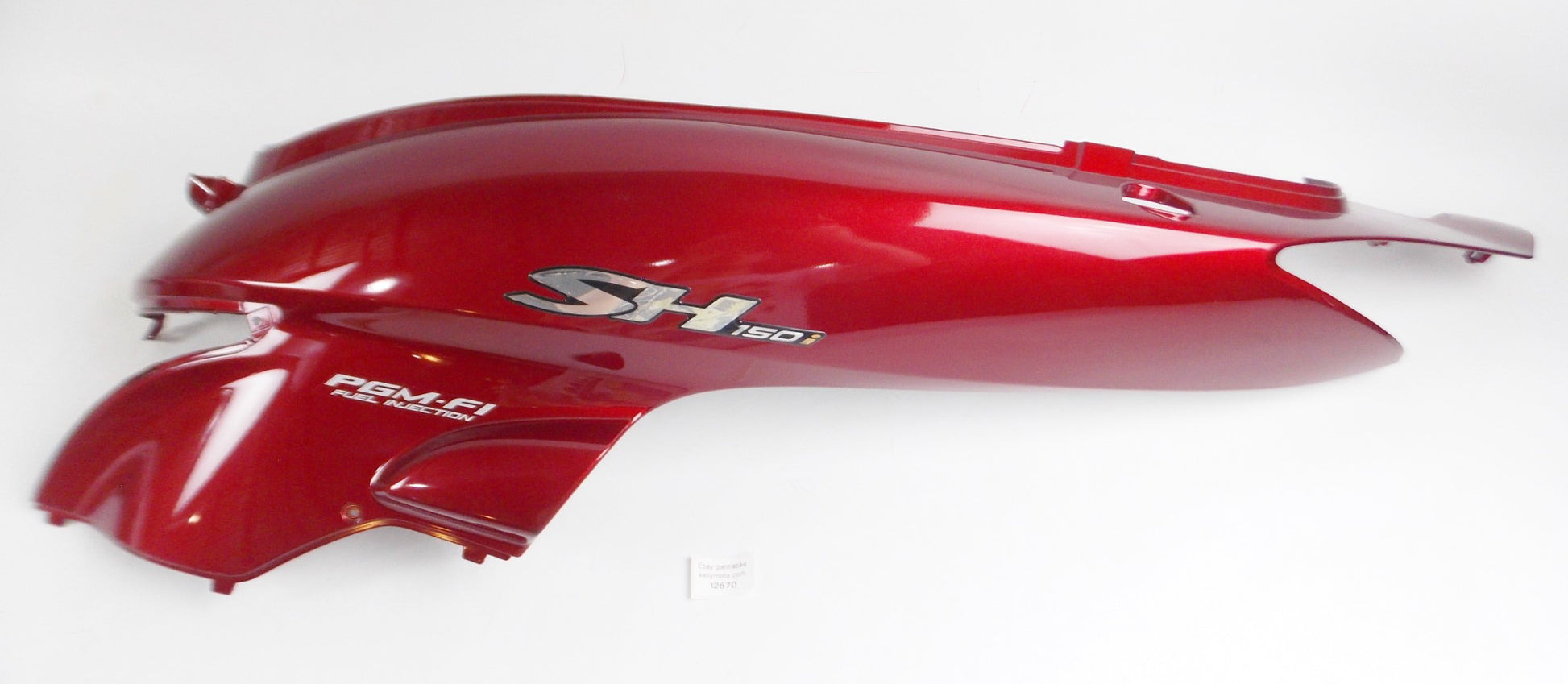 OEM HONDA 2006-2007 SH150 SCOOTER BODY COVER RED SIDE PANEL 83550-KTG-640ZJ - MotoRaider