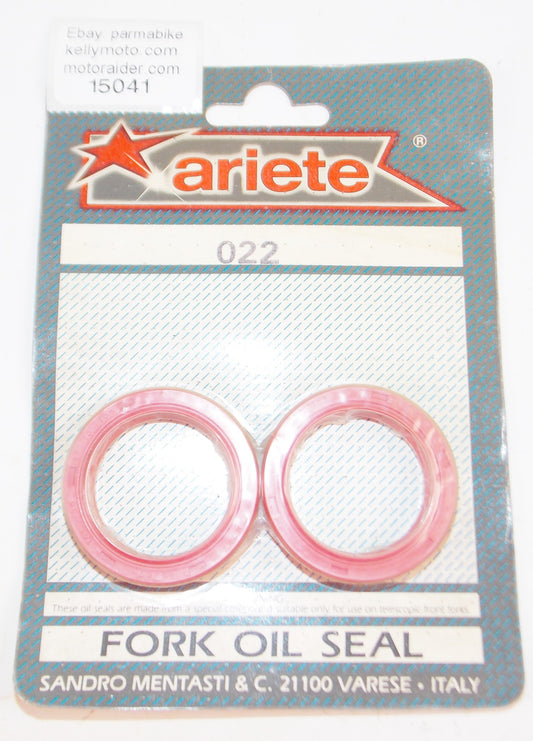 ARIETE FRONT FORK OIL SEAL 35x47x10 ART.022 AJS APRILIA BENELLI BETA GUZZI BETOR - MotoRaider