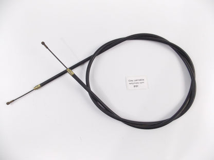 NOS OEM CAGIVA HUSQVARNA MORINI DUCATI BLACK VINYL CLUTCH / BRAKE CABLE 58" - MotoRaider