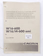 CAGIVA W16-600 W16/T4-600 emi SUPPLEMENT WORKSHOP MANUAL BOOK (02-96) 8000 78045 - MotoRaider