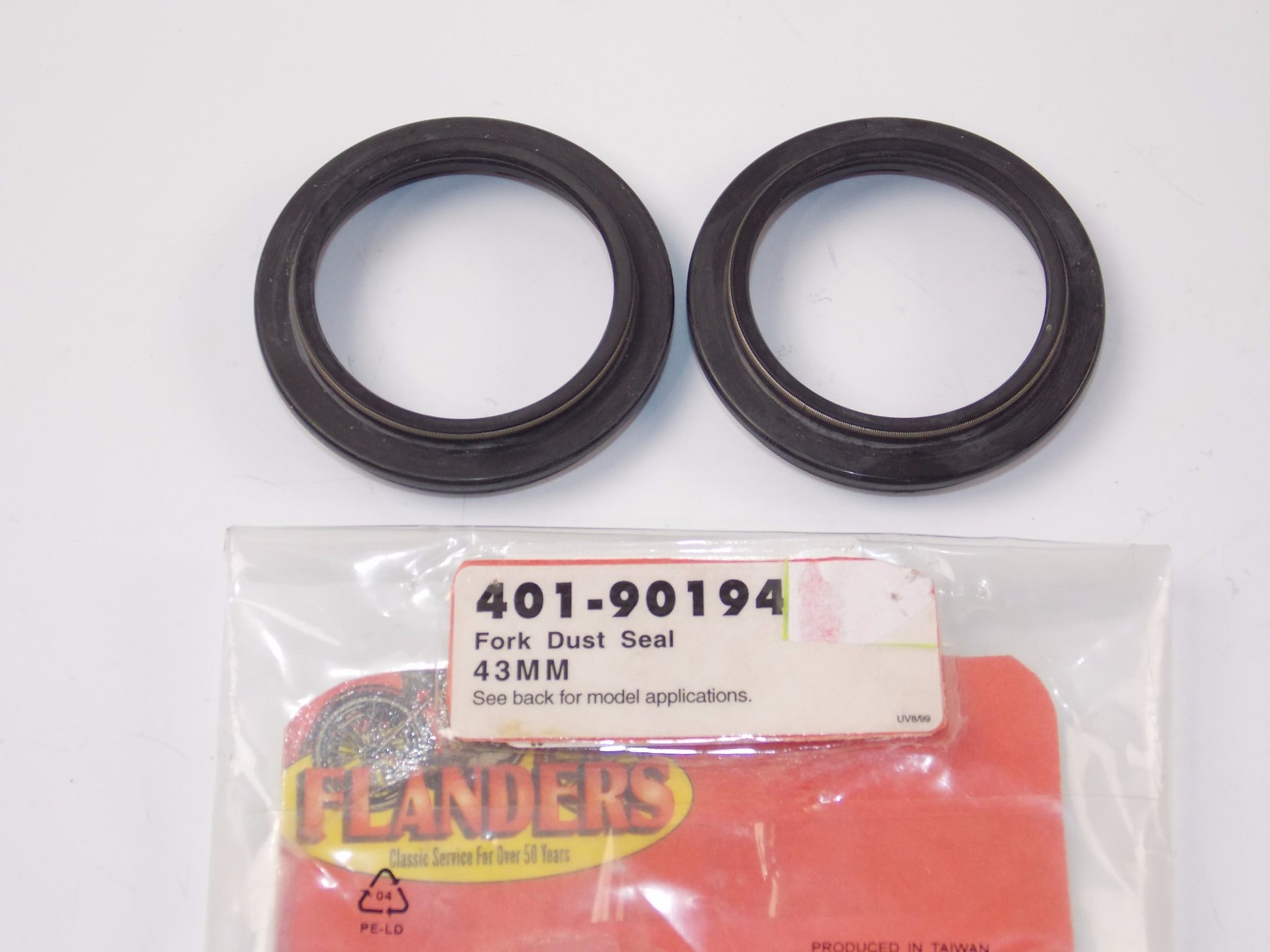 FLANDERS FORK DUST SEALS HONDA 1989-1998 CR 125R RM 125 CR 500R RMX250 401-90194 - MotoRaider