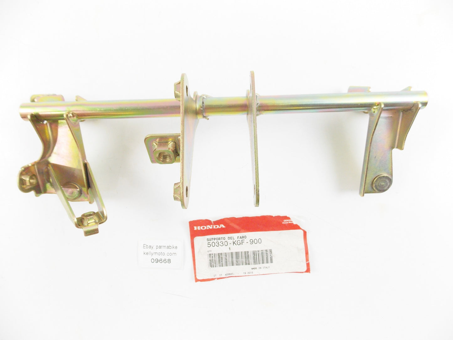 OEM HONDA 2000-2006 NES 125 SES 125 DYLAN HEADLIGHT FRAME BRACKET 50330-KGF-900 - MotoRaider