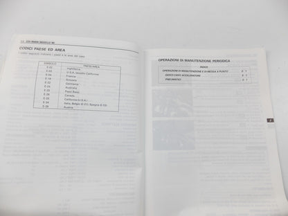 02/1998 SUPPLEMENT SERVICE MANUAL BOOK SUZUKI GSX-R600 ITALIAN 99501-35150-01B - MotoRaider