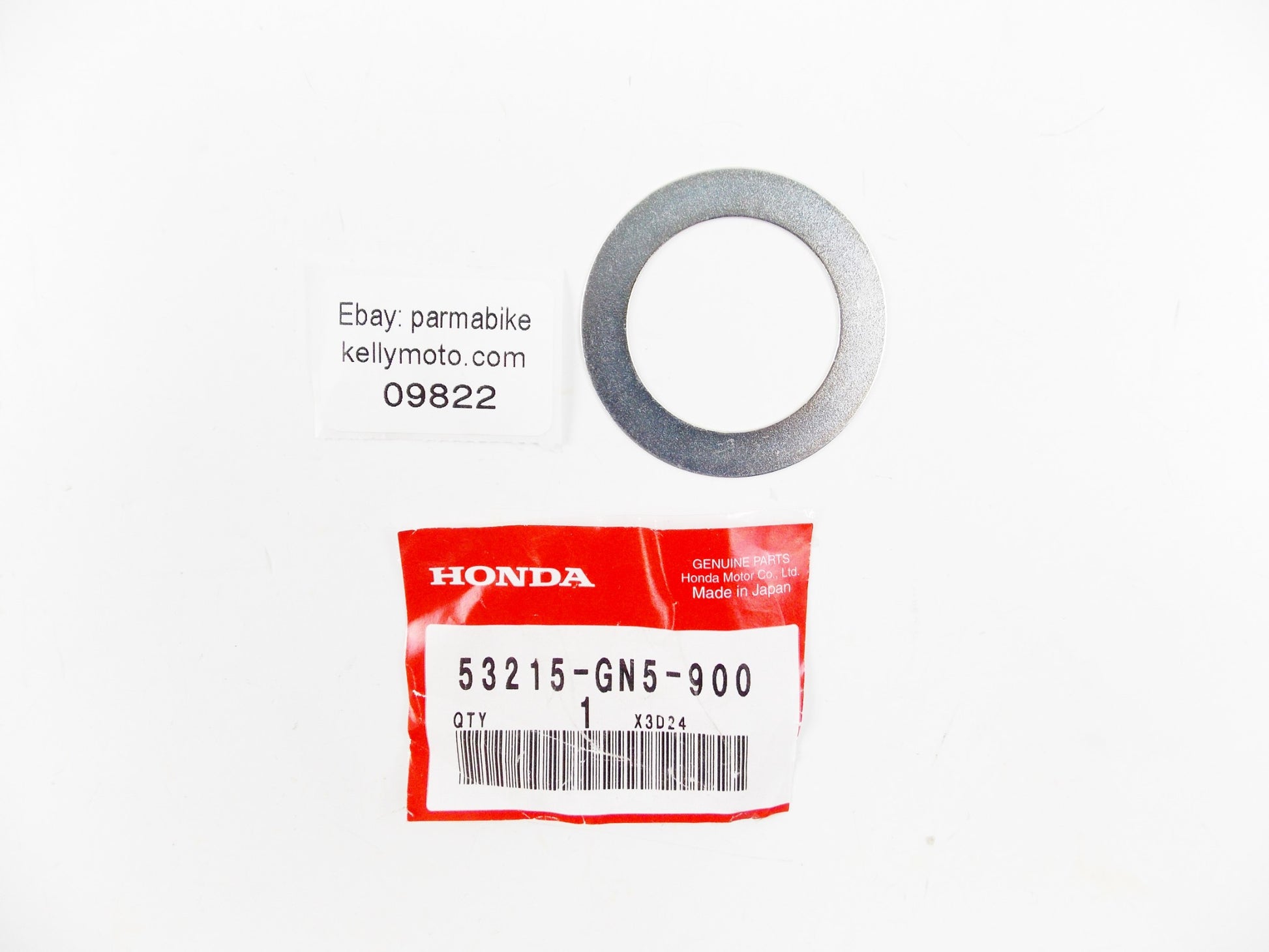 NOS OEM 91-96 2011/13/15-19 HONDA STEERING HEAD DUST SEAL WASHER  53215-GN5-900 - MotoRaider