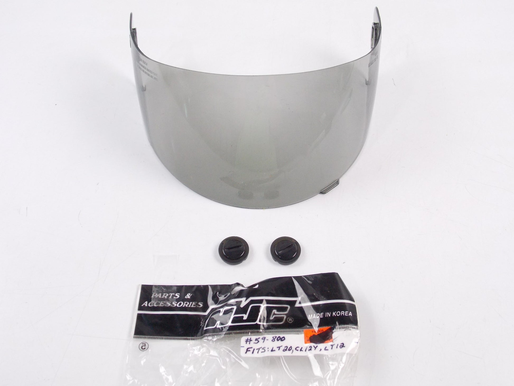 HJC MOTORCYCLE SNOWMOBILE ATV HELMET SMOKE FACE SHIELD MASK VISOR SCREEN  59-800 - MotoRaider