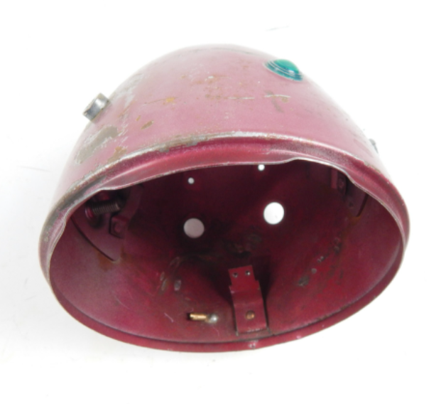 1970 GILERA 125 GIUBILEO APRILIA 130 HEADLIGHT D=160mm RIM BEZEL REFLECTOR SHELL - MotoRaider