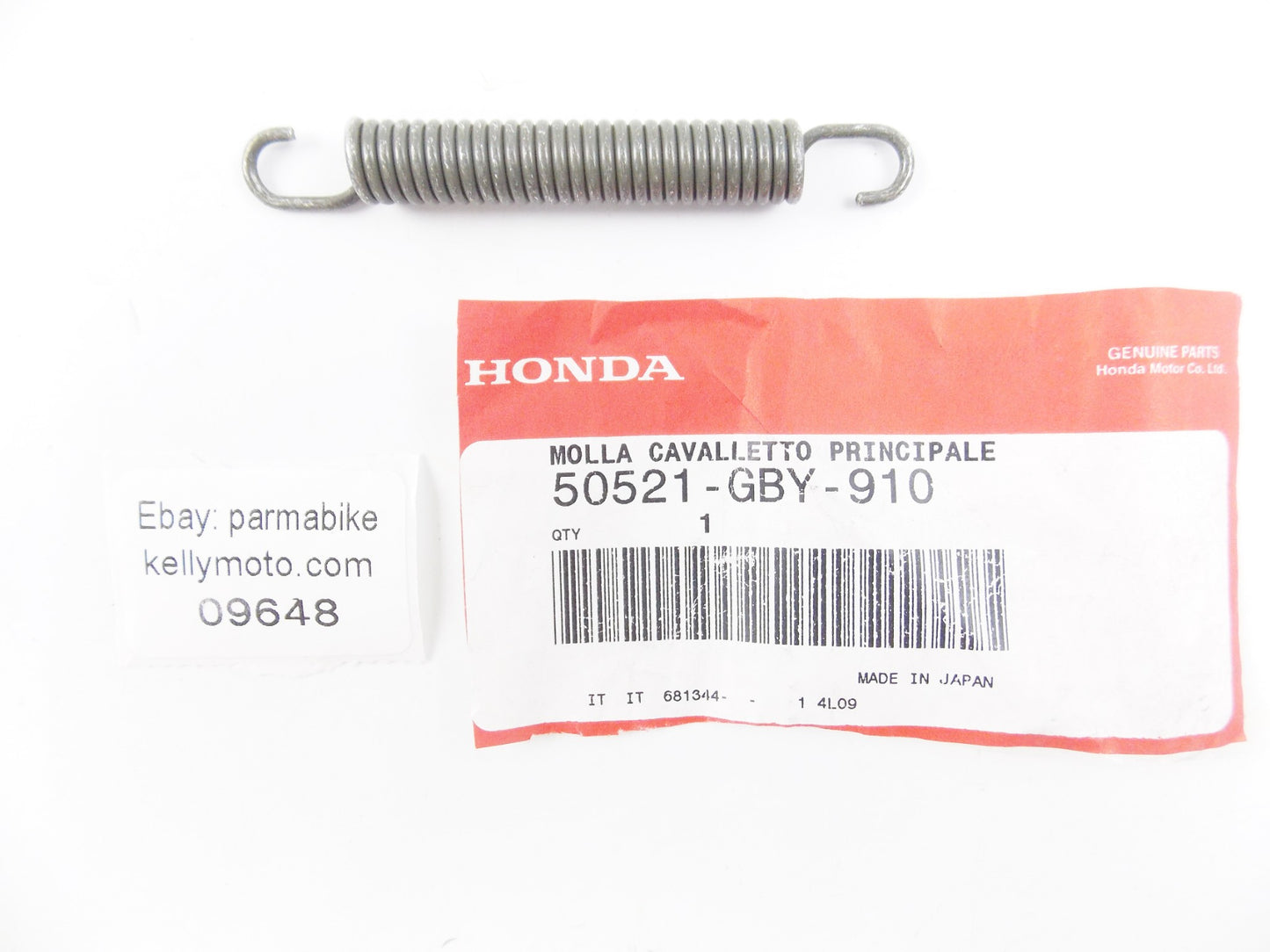 OEM 1997-2001 HONDA SGX50 SPRING MAIN STAND FRAME CHASSIS 50521-GBY-910 - MotoRaider