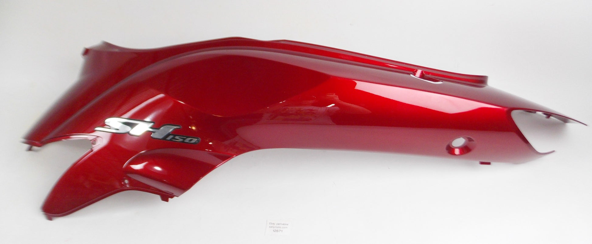 HONDA 2003-2004 SH150 SCOOTER COVER LEFT BODY RED PANEL FAIRING 83550-KPV-900ZH - MotoRaider