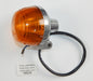 VINTAGE MOTORCYCLE TURN SIGNAL CHROME/AMBER GUZZI FRECCIA MORINI LAVERDA VERALUX - MotoRaider